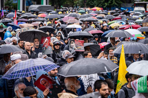 تجمع مردم در محکومیت جنایات رژیم صهیونیستی