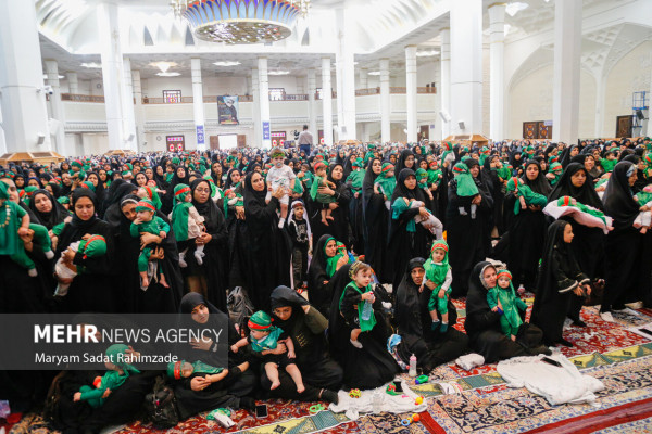 مراسم «شیرخوارگان حسینی» در سراسر کشور