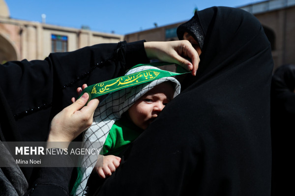 مراسم «شیرخوارگان حسینی» در سراسر کشور