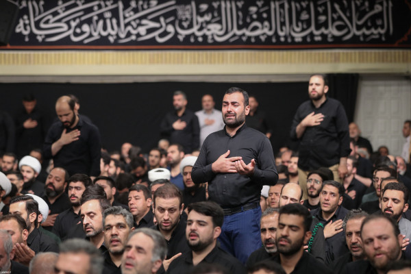 مراسم عزاداری سید و سالار شهیدان(ع) در حسینیه امام خمینی(ره)