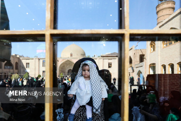 مراسم «شیرخوارگان حسینی» در سراسر کشور