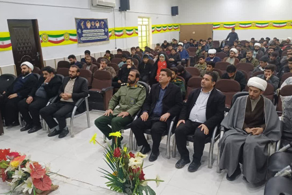 حماسه نهم دی در اندیکا با حضور مردم و مسئولان