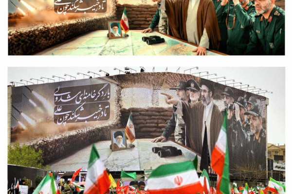 دیوارنگاره جدید میدان انقلاب رونمایی شد