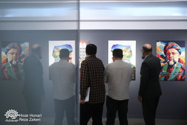 آیین گشایش نمایشگاه «خادمان ملت» در نگارخانه عالی حوزه هنری برگزار شد
