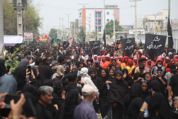 «شیر و کُتل» رسم ۴۰۰ ساله مینابی‌ها در روز عاشورا