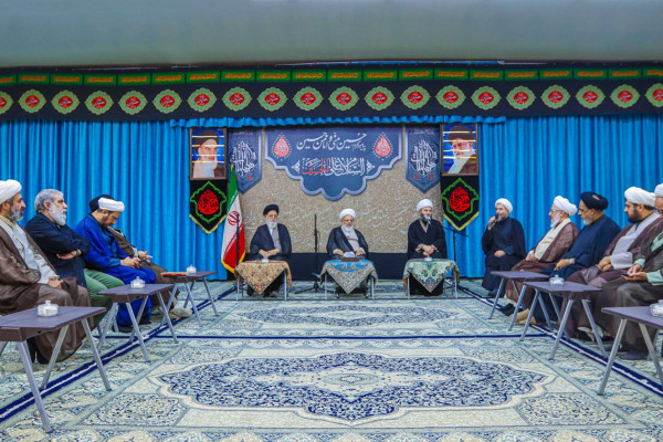 دیدار حجت الاسلام قمی با امام جمعه یزد