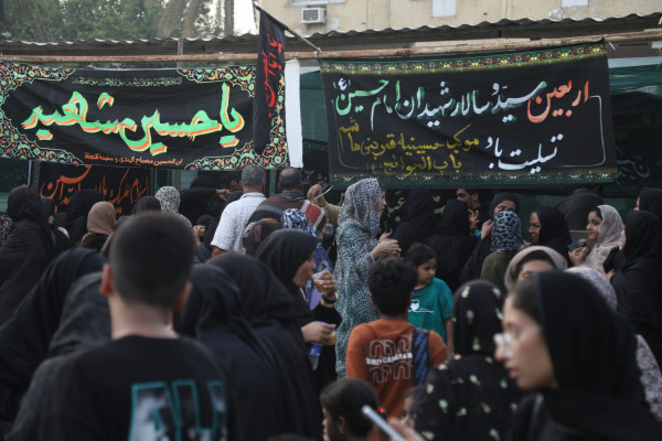 مراسم جاماندگان اربعین حسینی در بندرعباس