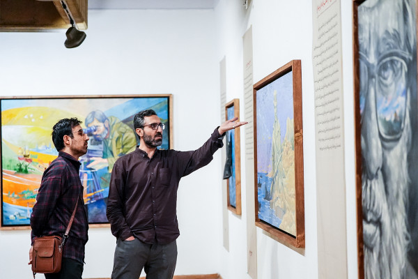 آیین افتتاحیه‌ی نمایشگاه «بسیجی»