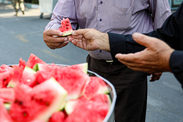 Церемония «Оставшиеся на Арбаин» в Иране