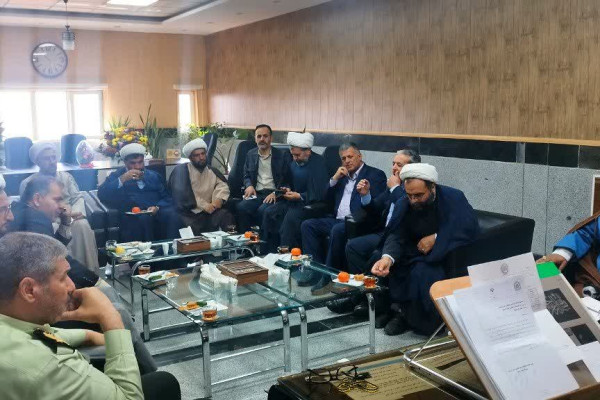 دیدار مدیرکل تبلیغات اسلامی کردستان با فرمانده و رئیس عقیدتی سیاسی انتظامی استان