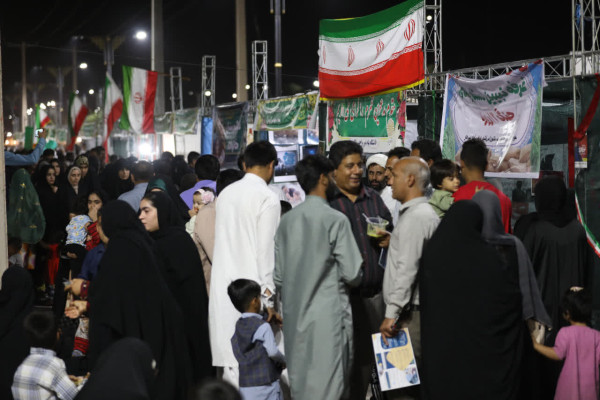 برپایی مهمانی بزرگ «امت احمد (ص)» در ریگان با غرفه‌های متنوع مردمی