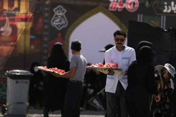 گزارش تصویری مراسم جاماندگان اربعین