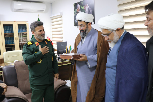 دیدار مدیرکل تبلیغات اسلامی با فرمانده جدید سپاه حضرت جوادالائمه (ع)