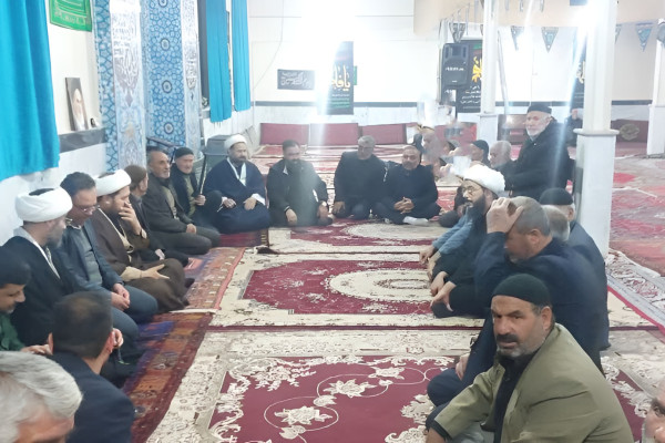 اهالی کبودچشمه با همت جمعی ساخت خانه عالم را آغاز کردند