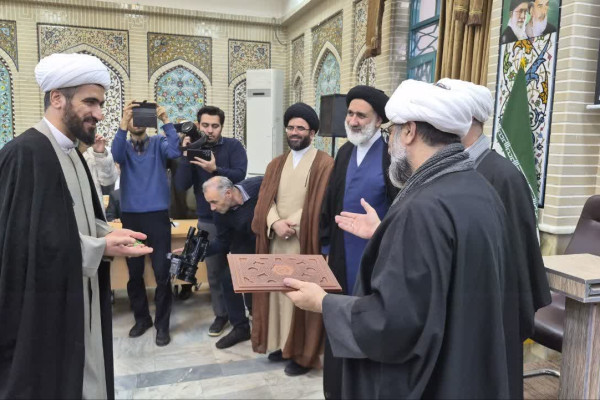 آیین سنگرسپاری مدیرکل تبلیغات اسلامی استان