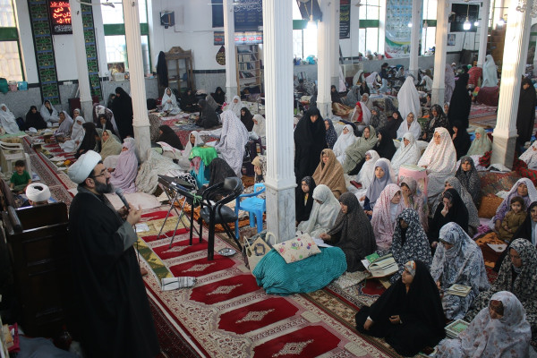 حال و هوای اعتکاف در خراسان شمالی