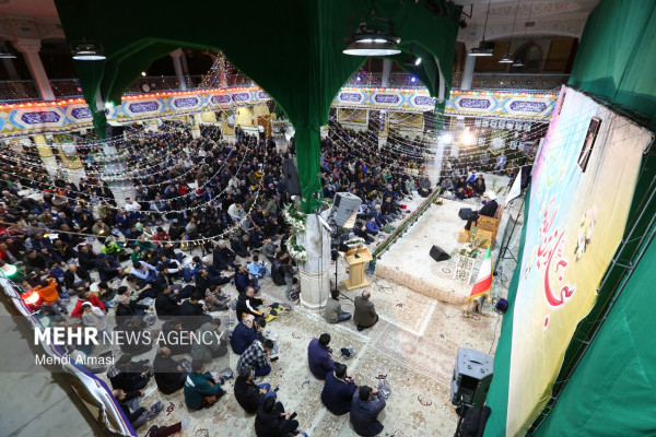 جشن ولادت امام حسین(ع) و اعیاد شعبانیه در حسینیه اعظم زنجان