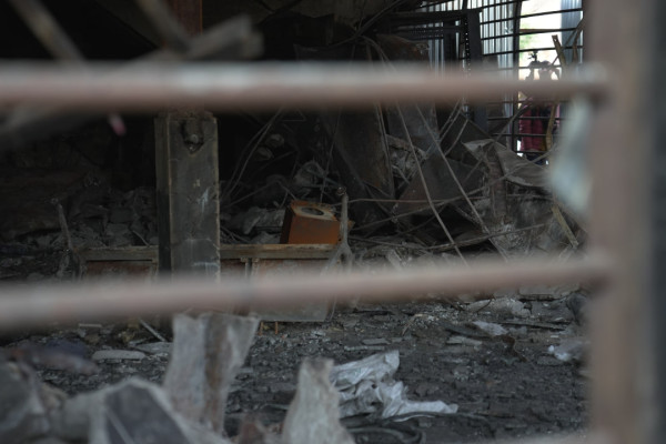 بازدید اصحاب رسانه خوزستان از اماکن آسیب دیده ناشی از اغتشاشات