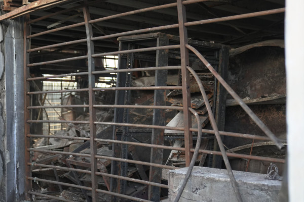 بازدید اصحاب رسانه خوزستان از اماکن آسیب دیده ناشی از اغتشاشات