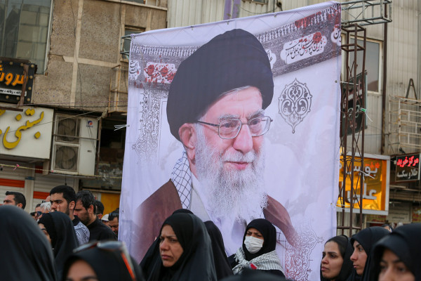 تجمع مردم اهواز در سوگ رهبر انقلاب