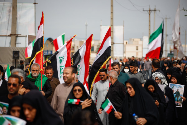 تشییع دریابان شهید تنگسیری در آبادان