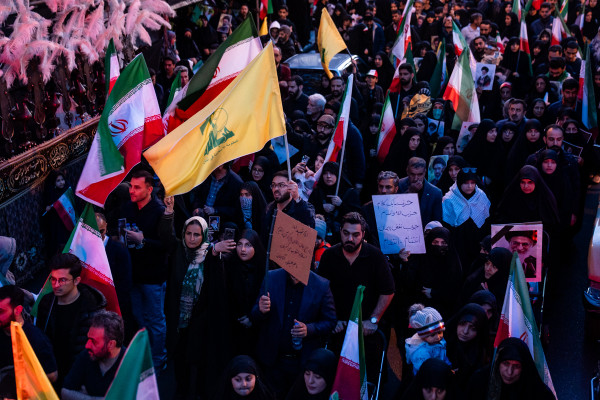 مراسم عزاداری چهلمین روز شهادت رهبر انقلاب برگزار شد