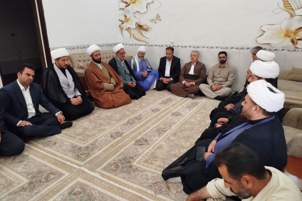 دیدار مدیرکل تبلیغات اسلامی کرمانشاه با خانواده شهید‌ والا مقام پاسدار ولی‌زاده
