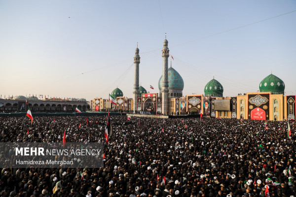 قم یکپارچه در سوگ