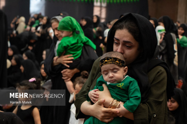 مراسم «شیرخوارگان حسینی» در سراسر کشور