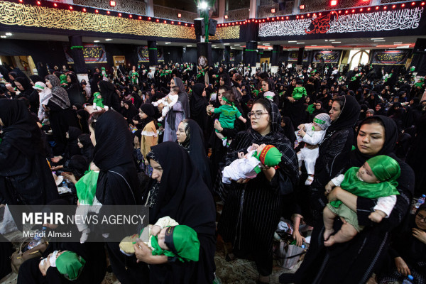 مراسم «شیرخوارگان حسینی» در سراسر کشور