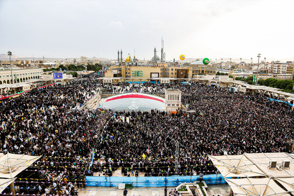 جشن بزرگ محفل میلاد حضرت معصومه(س) در قم
