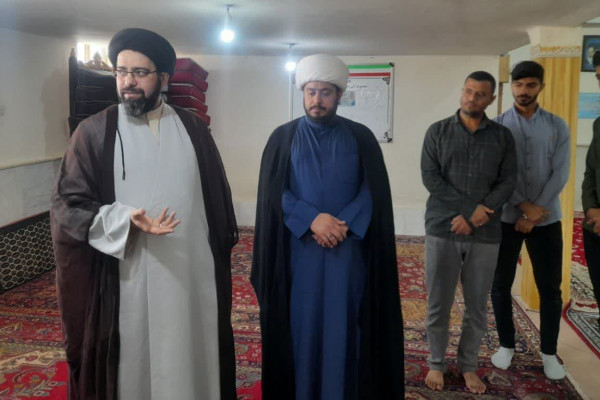 رئیس اداره تبلیغات اسلامی آبادان از مساجد اروندکنار بازدید کرد